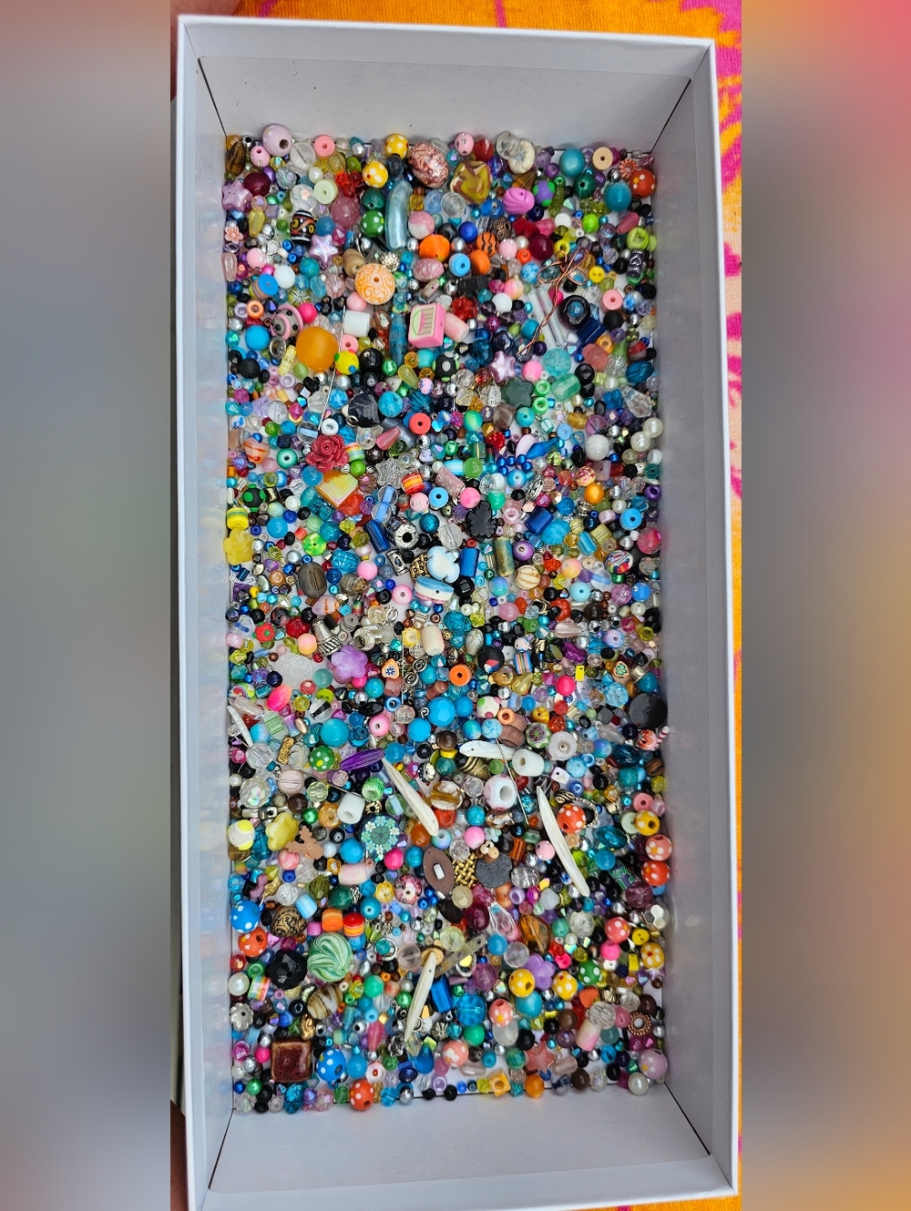 Assorted Mixed Beads Pack - Colorful Jewelry Supply